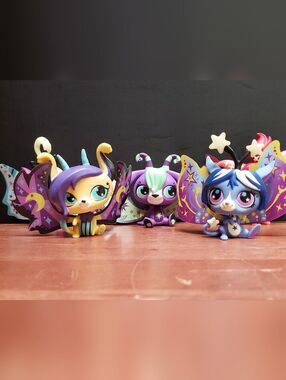 LPS Littlest Pet Shop Moonlite Fairies Twinkling Friends